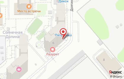 Алкомаркет Красное & Белое на Долгининской улице на карте