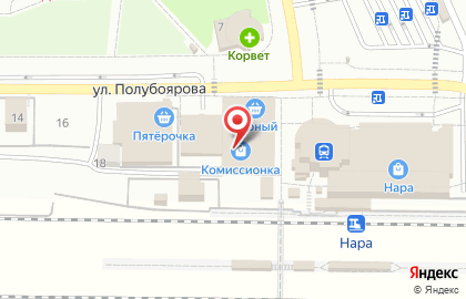 Кафе быстрого питания в Москве на карте