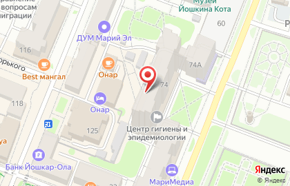 Ювелирный магазин Рубин на Вознесенской улице на карте