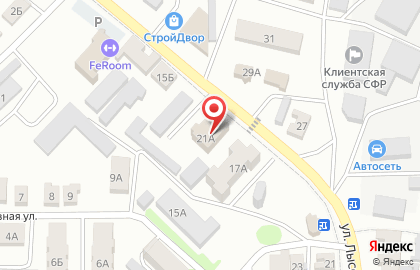 Охрана МВД России на улице Лысенко на карте