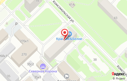 Архземпредприятие на карте