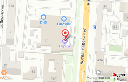 Салон сотовой связи МТС в Саранске на карте