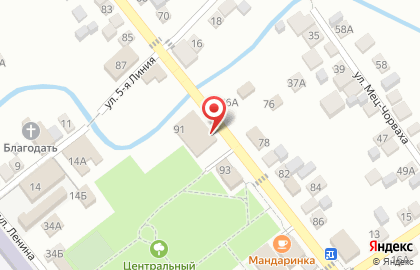 Супермаркет Магнит в Ростове-на-Дону на карте
