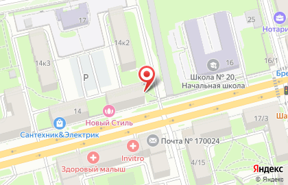Магазин Зоомир на проспекте Ленина на карте