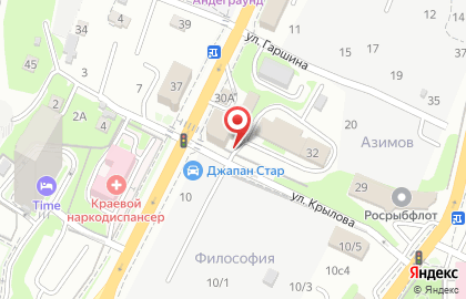 ООО Текстильный Дом на улице Крылова на карте