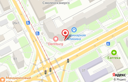 Отделение службы доставки Boxberry на улице Шевченко на карте