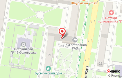 Районная ритуальная компания Ангел-нн на микрорайоне Соцгород-1 на карте
