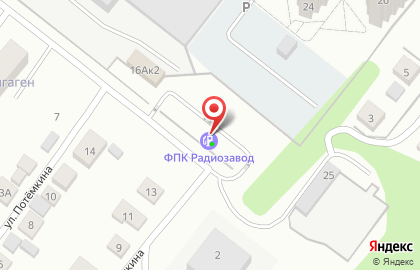 Заправочная станция Радиозавод на улице 8 Марта на карте