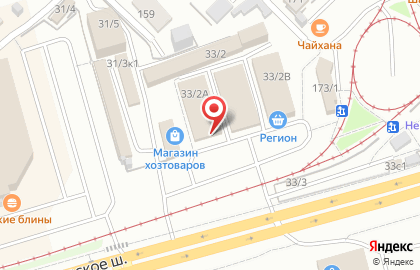 Склад для хранения личных вещей и товаров Ваш-Клад.рф на Гусинобродском шоссе на карте