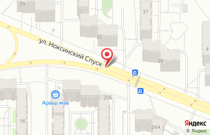Молодёжный, ООО Фон на улице Ноксинский Спуск на карте