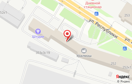 Служба эвакуации и техпомощи на дороге Эвакуатор-Дармовоз на улице Республики на карте