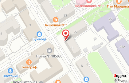 Ортопедический салон Здоровье на улице Дзержинского на карте