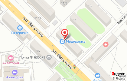 Магазин приборов для здоровья, средств реабилитации и ортопедических товаров Медтехника для дома на площади Карла Маркса на карте