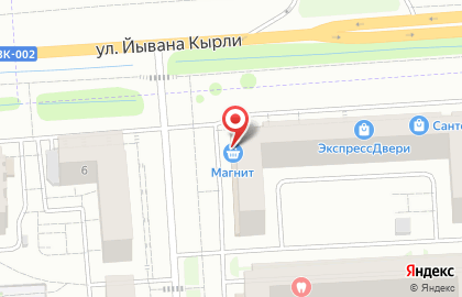 Магазин автозапчастей LADA Dеталь в Йошкар-Оле на карте