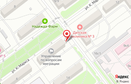 Киоск по продаже питьевой воды Ключ здоровья в Московском округе на карте