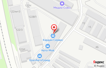 Сервисная компания Альфа Газ на площади 1905 года на карте
