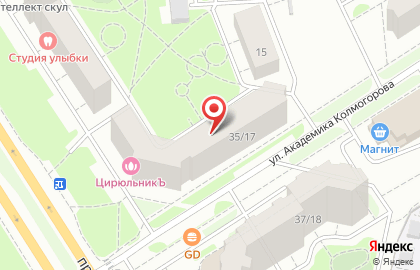 Бар Sushi SUNRISE в Фрунзенском районе на карте