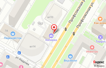 Букмекерская контора БалтБет в Москве на карте