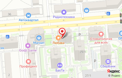 Интернет-магазин бытовой, швейной и гладильной техники Инновис на площади Карла Маркса на карте