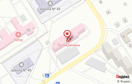 Поликлиника РЖД-Медицина в Челябинске на карте