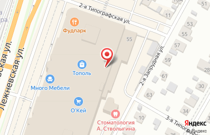 Мебельный салон Ангстрем на Лежневской улице на карте