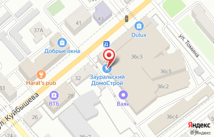 Торговый центр Зауральский ДомоСтрой на карте
