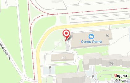 Автостоянка на Волховской, 30 к2 на карте