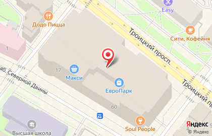 Yota в Архангельске на карте