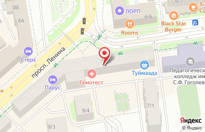 Аптека ЭМП на проспекте Ленина на карте