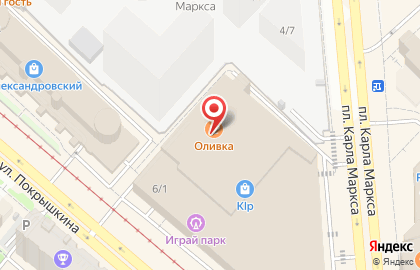 Интернет-магазин мебели Nadommebel на площади Карла Маркса на карте