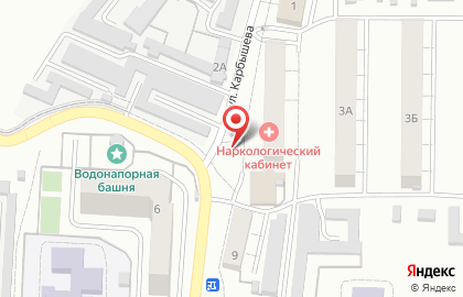 Павильон по продаже чая, кофе и табака Дилижанс на Карбышева на карте