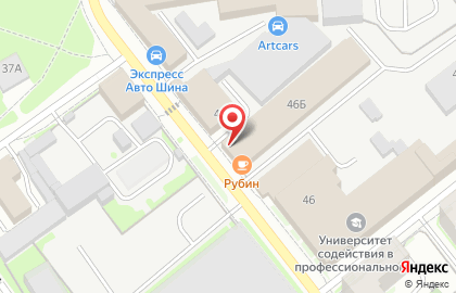 Кафе Смак в Твери на карте