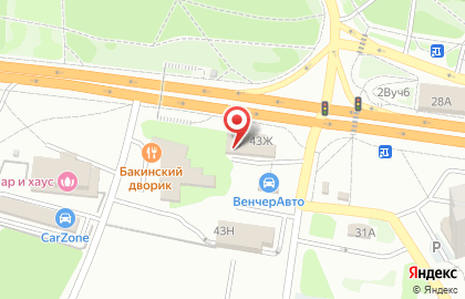 АвтоВаз на проспекте Патриотов на карте