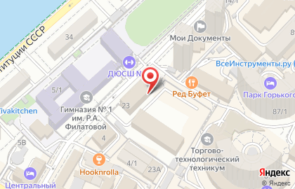 Комитет Защиты Прав Потребителей на улице Юных Ленинцев на карте