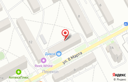 Сеть супермаркетов Spar Ярославль в Красноперекопском районе на карте