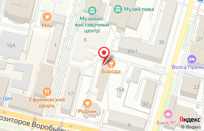 Музейно-туристический центр города Чебоксары на карте