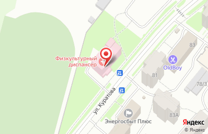 Республиканский врачебно-физкультурный диспансер, ГУ на карте