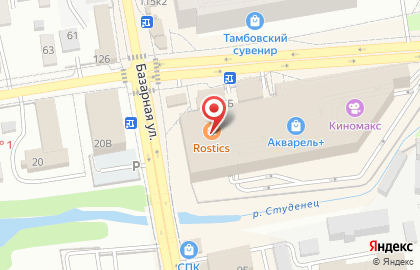 Ресторан быстрого питания KFC в Тамбове на карте