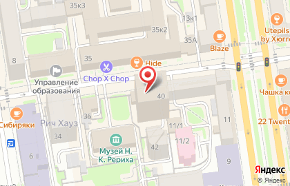 Строящиеся объекты, ОАО ТРАНСЕРВИС на карте