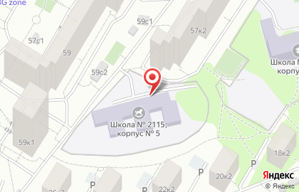 Детский сад №2660 на карте