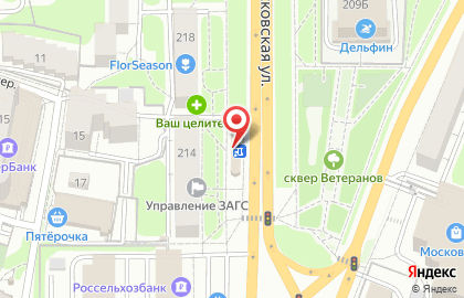 ОАО Союзпечать на Московской улице на карте