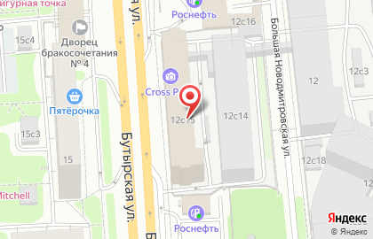 Тенториум на Бутырской улице на карте