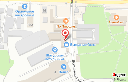 Торговая компания RVN-group в Вокзальном проезде на карте
