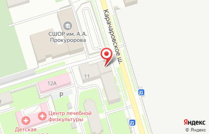 Магазин косметики и парфюмерии на Карачаровском шоссе на карте
