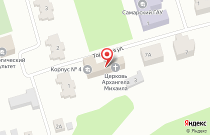 Храм во имя Архистратига Михаила на Торговой улице на карте