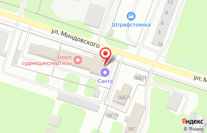 Похоронный дом Санта на карте