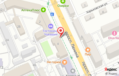 Фирменный магазин Акконд на проспекте Ленина, 4 на карте