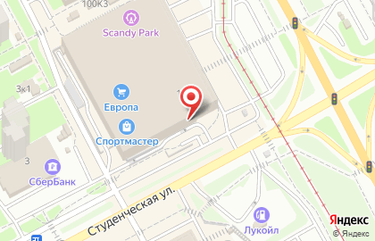 Торгово-сервисная компания Профи на Студенческой улице на карте