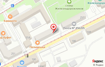 Фирменный магазин Ермолино в Челябинске на карте