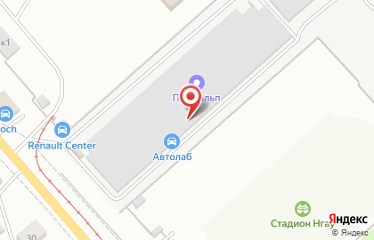 АКПП Новосибирск, Автоцентр на карте